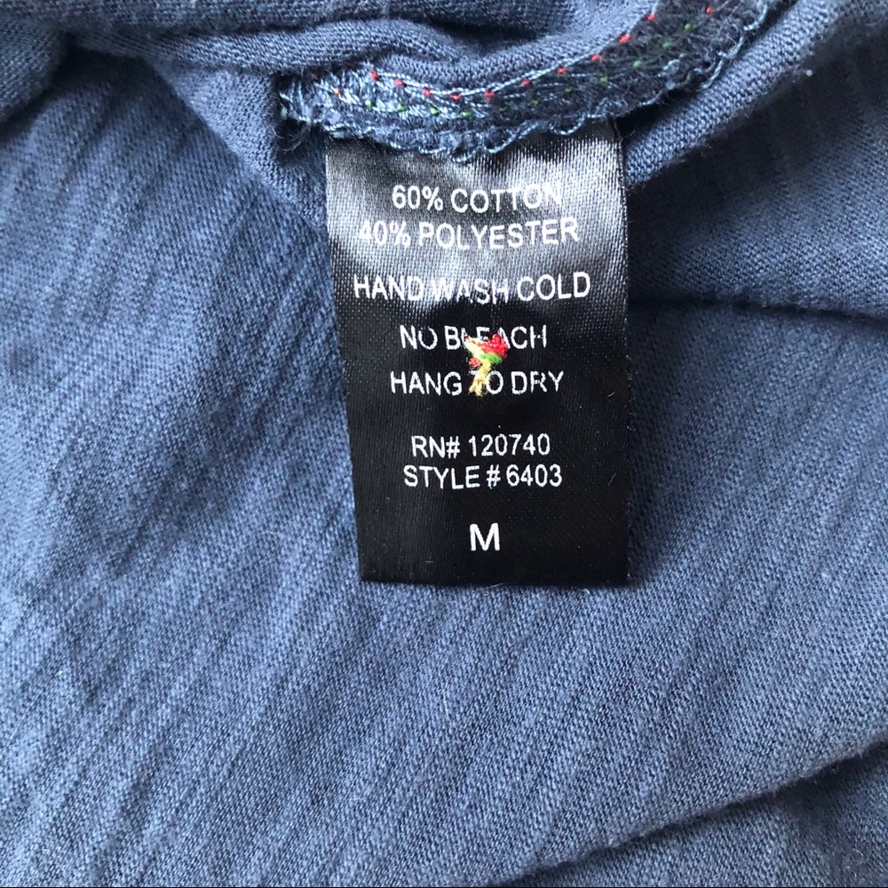 Anthro Mystree Rainbow Stitching W Button Clusters - image 3